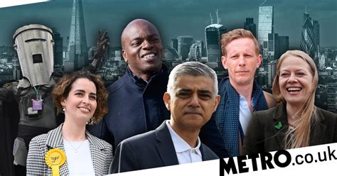 london mayor election candidates